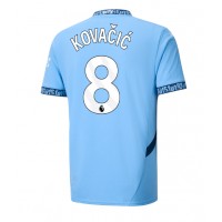 Camisa de Futebol Manchester City Mateo Kovacic #8 Equipamento Principal 2024-25 Manga Curta